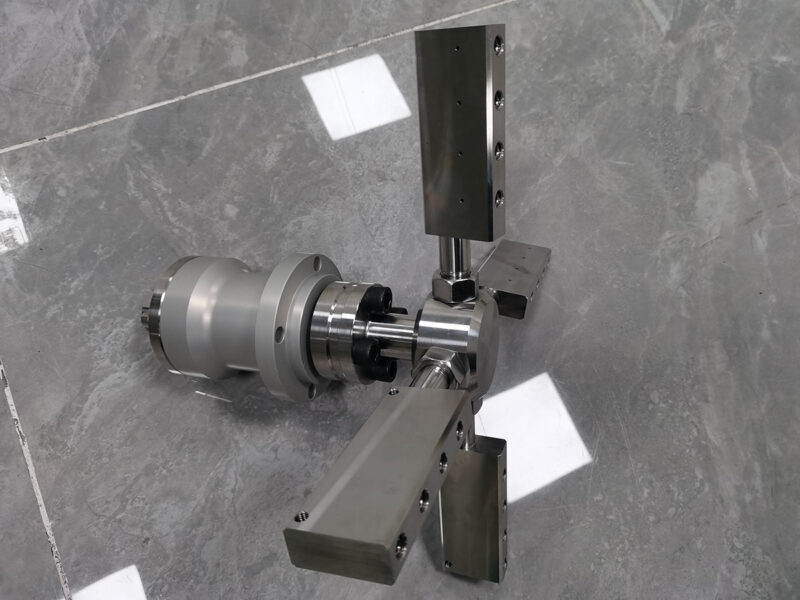 120- 2800Bar high Pressure Hydro Jet Blasting shipyard cleaning 4 Blades rotary nozzles - Image 2