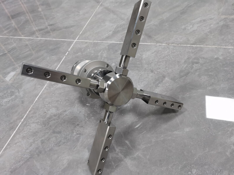 120- 2800Bar high Pressure Hydro Jet Blasting shipyard cleaning 4 Blades rotary nozzles - Image 9
