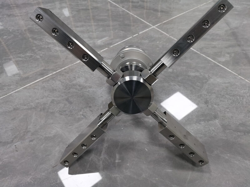 120- 2800Bar high Pressure Hydro Jet Blasting shipyard cleaning 4 Blades rotary nozzles
