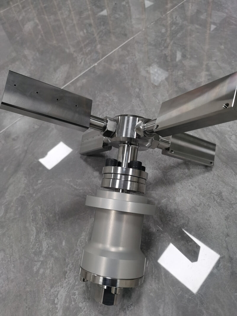 120- 2800Bar high Pressure Hydro Jet Blasting shipyard cleaning 4 Blades rotary nozzles - Image 6