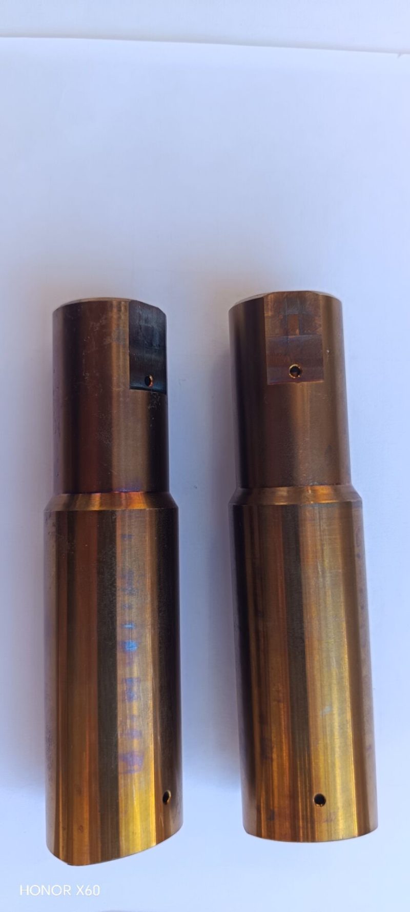 China Manufacturer UHP 2800Bar 15 Degree Offset Nozzle Carrier with Long Water line Nozzles - Image 4