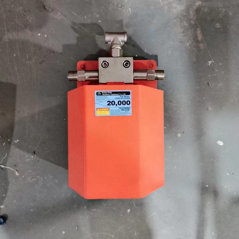The ultra high pressure 20K 40K water blasting machine Foot Valve - Image 4