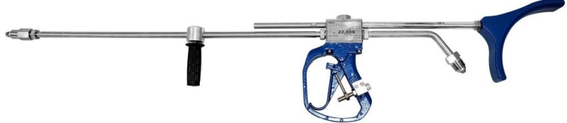 1500Bar-22Kpsi UHP Water blasting Paint Rust removal cleaning machine Jetstream 22K Hand Control Dump Spraying Gun