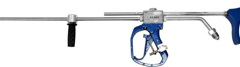 1500Bar-22Kpsi UHP Water blasting Paint Rust removal cleaning machine Jetstream 22K Hand Control Dump Spraying Gun