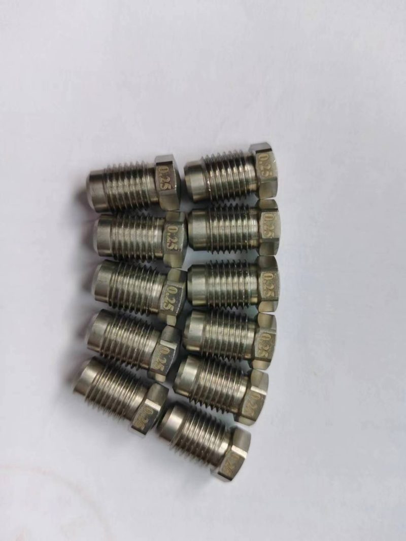 55Kpsi Pressure Water blasting chemical industry cleaning  machine components 3/8-24 Nozzles-0.33mm - Image 4