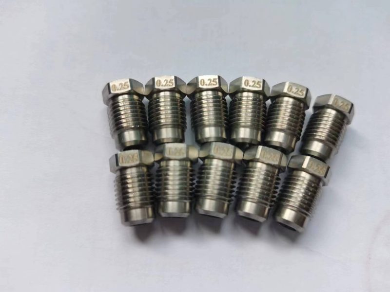 Water blasting cleaning machine nozzles 3/8-24-0.25mm - Image 4