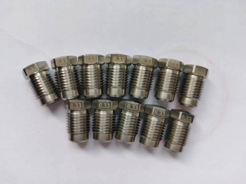 55Kpsi Pressure Water blasting chemical industry cleaning  machine components 3/8-24 Nozzles-0.33mm - Image 6