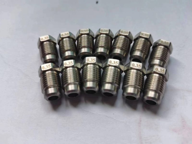 Water blasting cleaning machine nozzles 3/8-24-0.35mm - Image 2