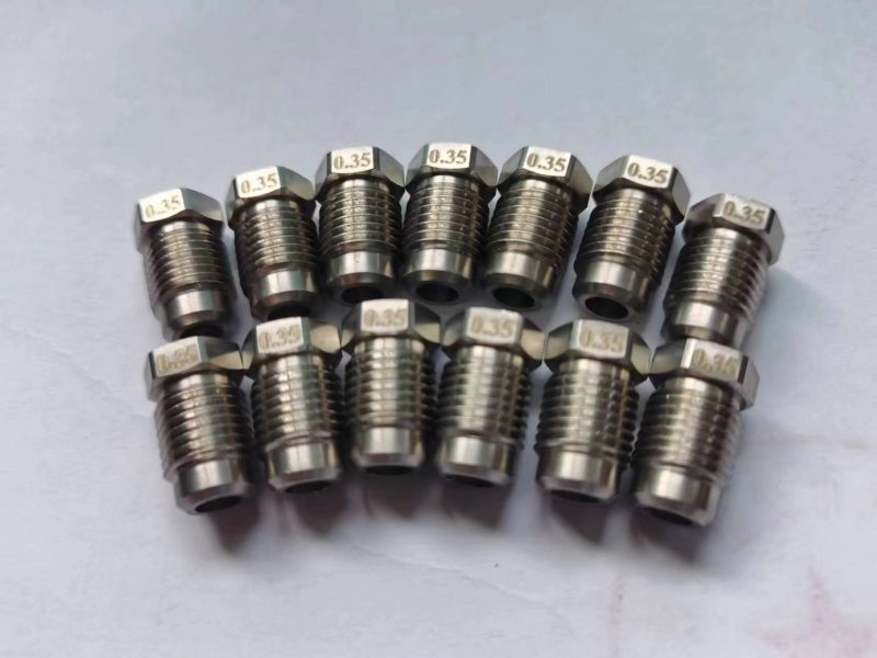 Water blasting cleaning machine nozzles 3/8-24-0.35mm - Image 5