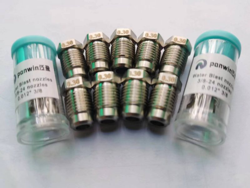 55Kpsi Pressure Water blasting chemical industry cleaning  machine components 3/8-24 Nozzles-0.30mm - Image 5