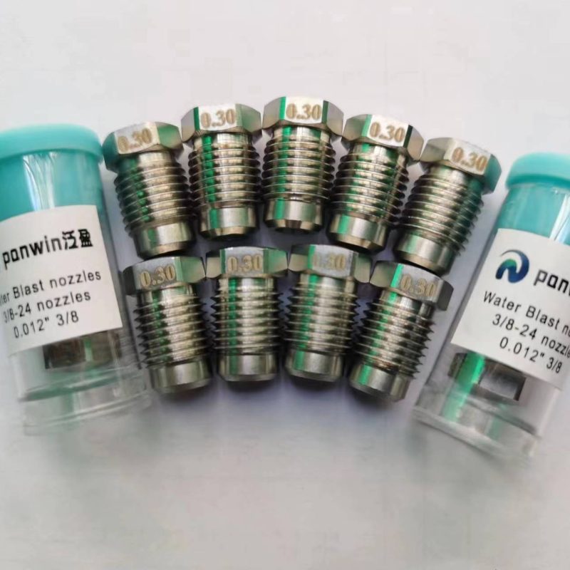 55Kpsi Pressure Water blasting chemical industry cleaning  machine components 3/8-24 Nozzles-0.30mm
