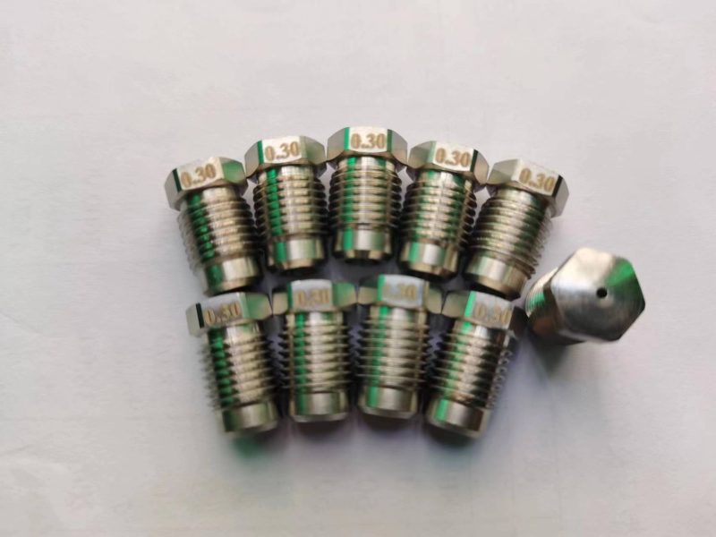 55Kpsi Pressure Water blasting chemical industry cleaning  machine components 3/8-24 Nozzles-0.30mm - Image 8