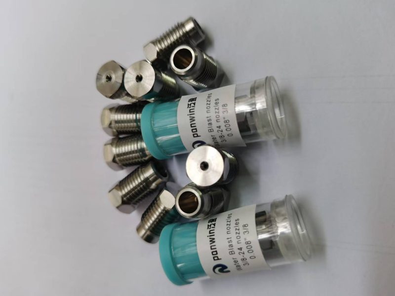 New 2025 Customized cheap surfaces clean pressurizing pump water blast nozzles jet 3/8-3546-0.20mm - Image 4