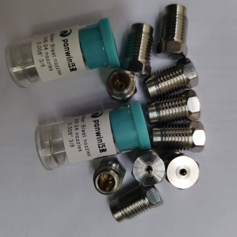 New 2025 Customized cheap surfaces clean pressurizing pump water blast nozzles jet 3/8-3546-0.20mm