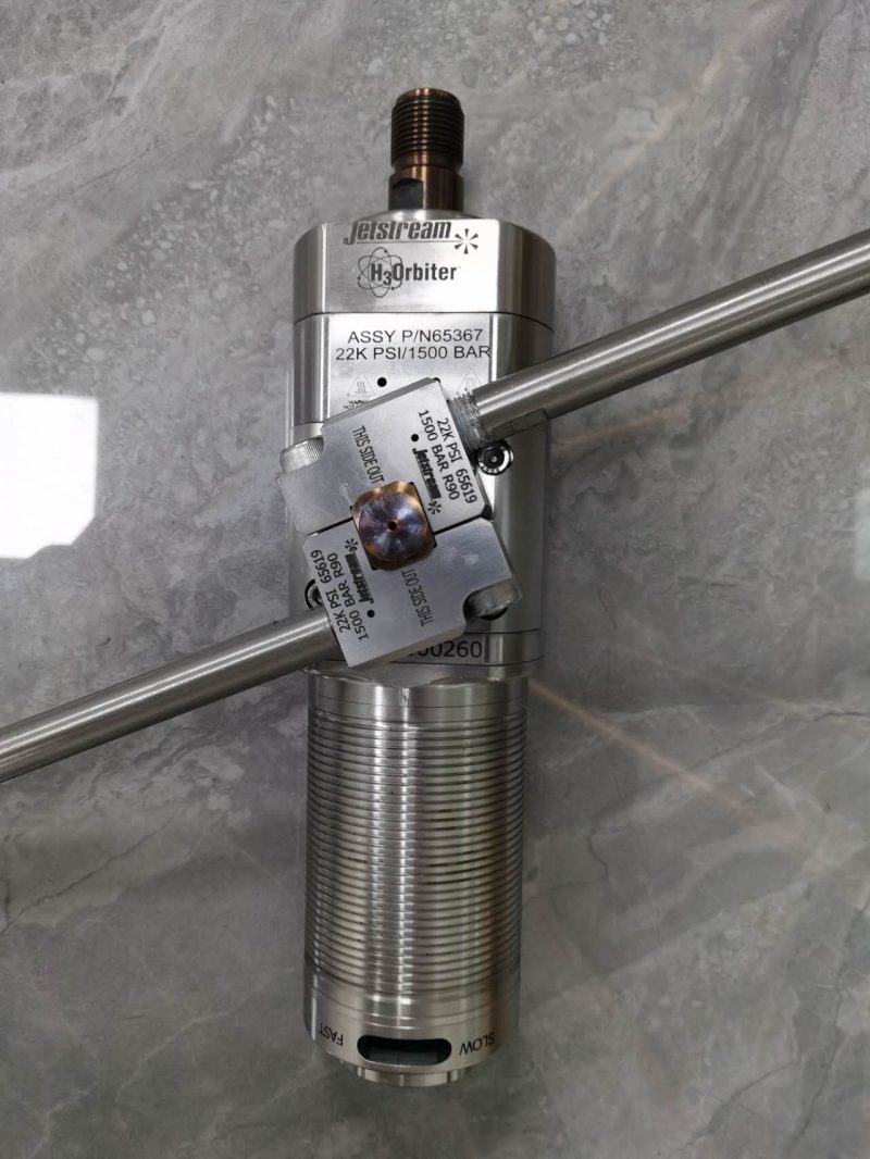 1500Bar High Pressure 3D Water H3 Orbiter Blasting Tank Vessels cleaning machine tools - Image 6
