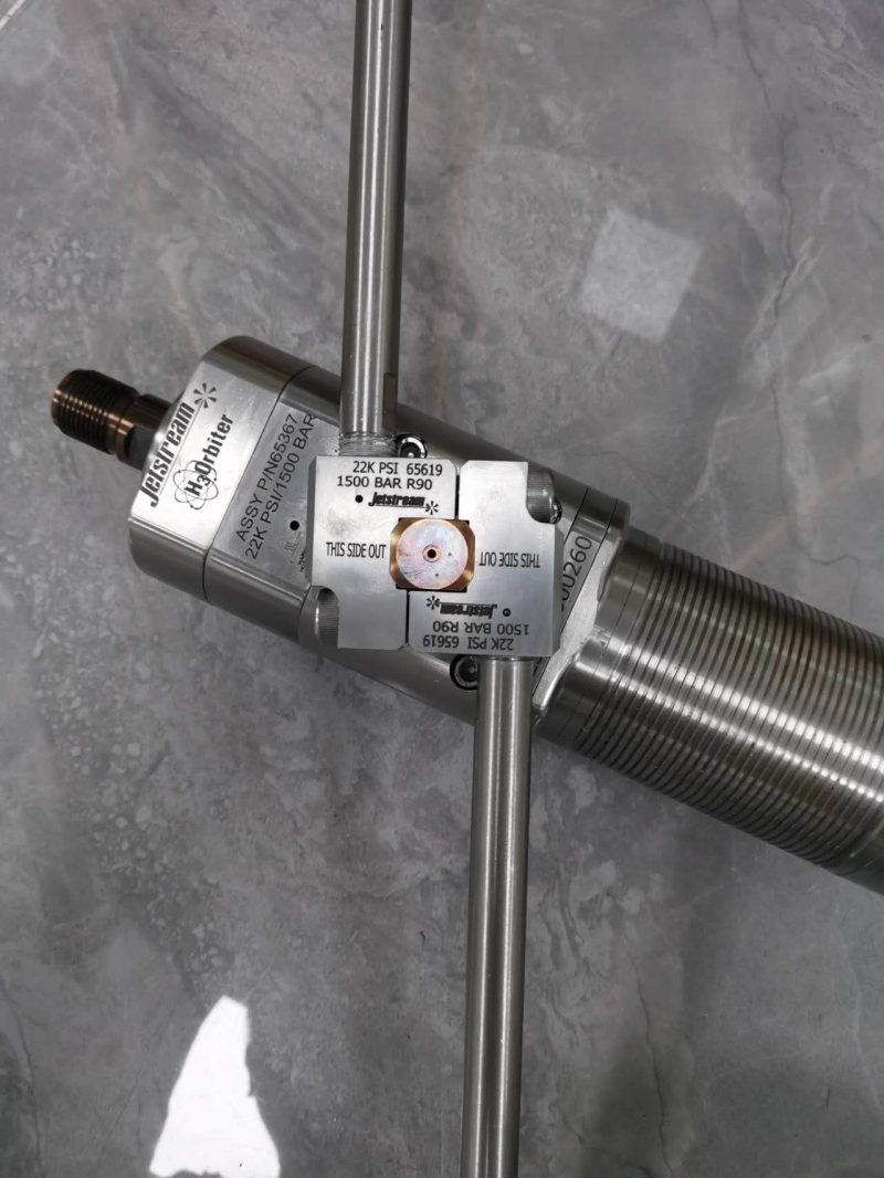 1500Bar High Pressure 3D Water H3 Orbiter Blasting Tank Vessels cleaning machine tools - Image 3