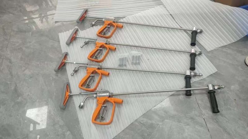 40000psi Pressure Water blasting cleaning machine parts 40K Hand Control gun Dump Style - Image 5