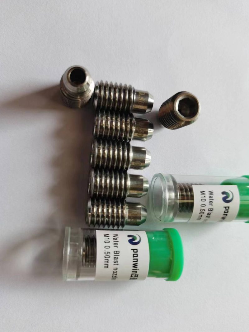 Water blasting cleaning machine nozzles M10-0.50mm