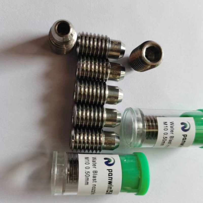 Water blasting cleaning machine nozzles M10-0.50mm