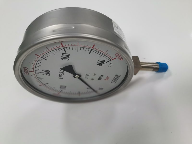 UHP 40K Water Jet Petrochemical industry cleaning machine parts 4240 Pressure Gauge - Image 4