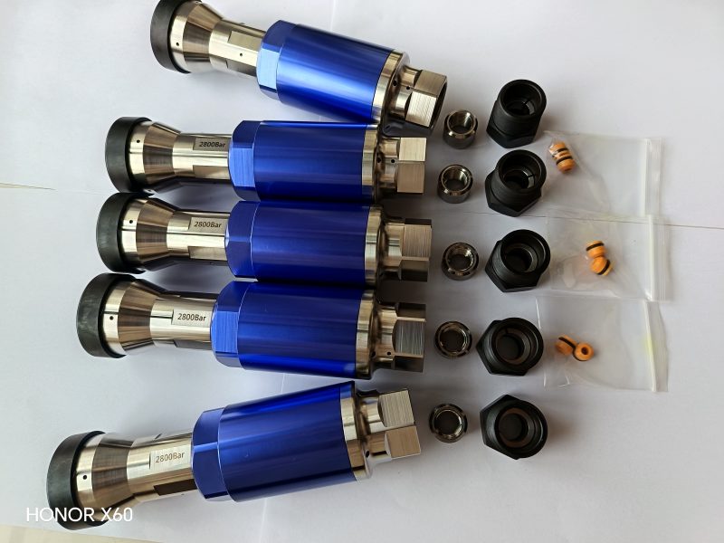 2800bar Pressure Water Jet blasting SC Self-Rotating Surface Cleaning high  UHP barracuda Nozzles - Image 3