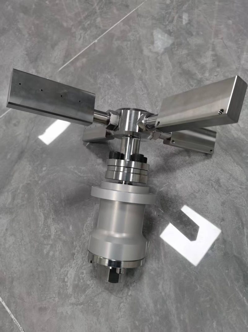 Ultra-high Pressure Water Jet Blasting cleaning machine Parts 4 Blades rotary nozzles - Image 6