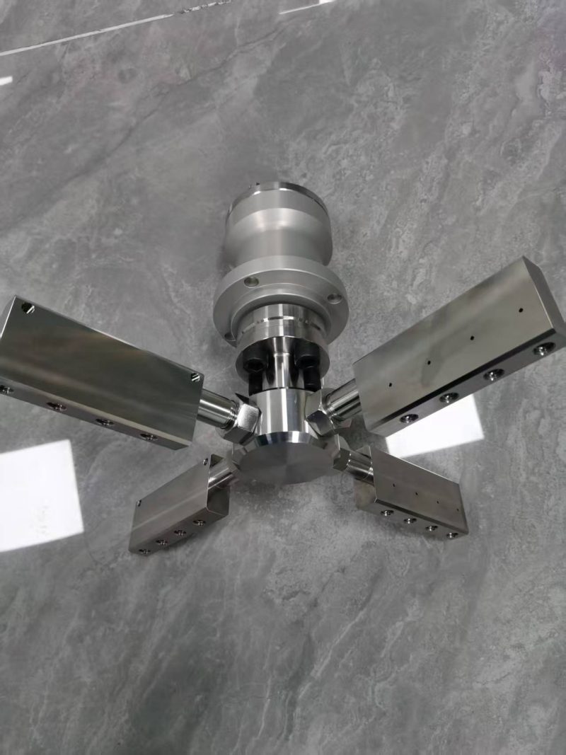 2800Bar high Pressure Hydro Jet Blasting cleaning machine Parts for shipyard cleaning 4 Blades rotary nozzles - Image 4