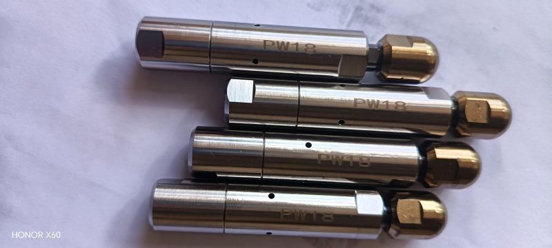 Hot-Sale High Quality Hydro-jet Blasting heat ex-changers triplex plunger pump Water-Jetting drain machine cleaning Banshee rotary nozzles 22K DN18 - Image 2