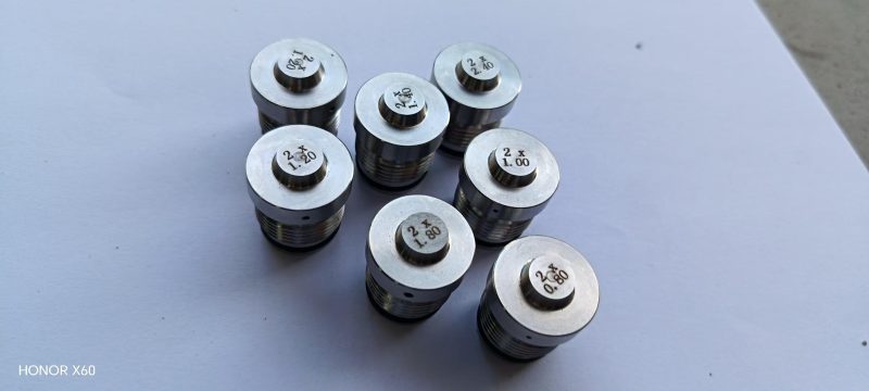 UHP 1000Bar Hydro-Jetting Steel Plate Surface treatment and Cleaning Rotary Nozzles for Monro MVT nozzles F1 driving Tube - Image 3