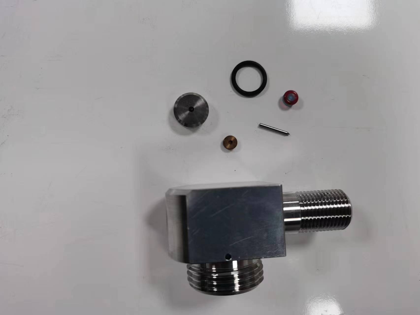 87K 5 Axis direct drive waterjet cutting machine parts for Flow On/Off ...