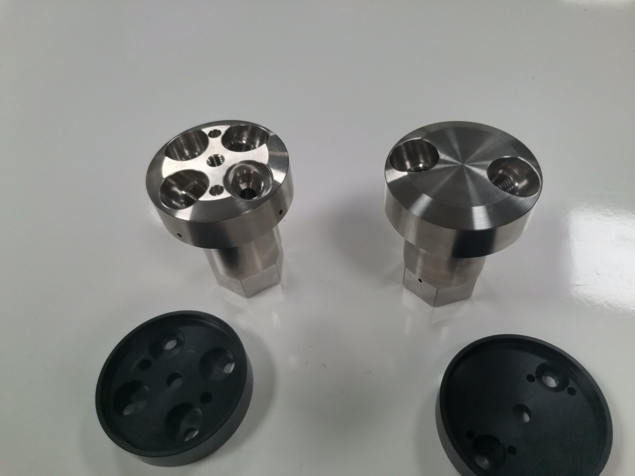 40000psi Hydro Water blasting Surface cleaning BC Rotating Nozzles Head 2 Hole,4 Hole - Image 4