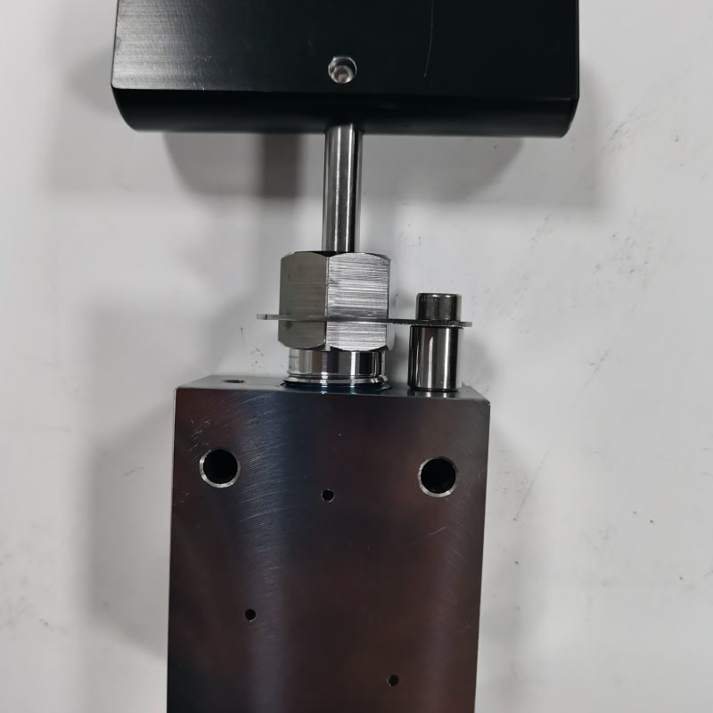 60Kpsi high pressure rated waterjet cutting for KMT 3/8 2 Way straight hand Valve Assembly