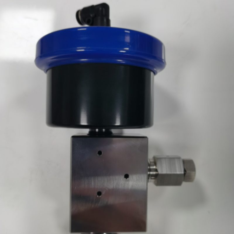 60/90KPSI high pressure Waterjet cutting machine for KMT Pump Pneumatic Valve 3-Port Dump Valve Assembly
