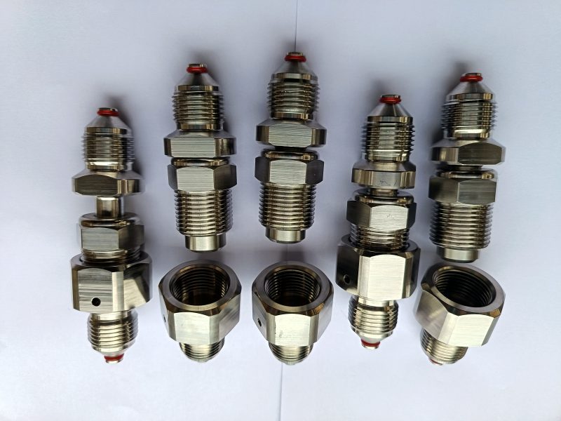 Water Jet Blasting Steel dust dirt cleaning machine parts Male Port Nipple-Male nipple 40K Jetstream 53735 - Image 2