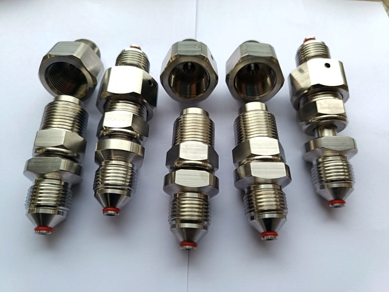 Water Jet Blasting Steel dust dirt cleaning machine parts Male Port Nipple-Male nipple 40K Jetstream 53735 - Image 3