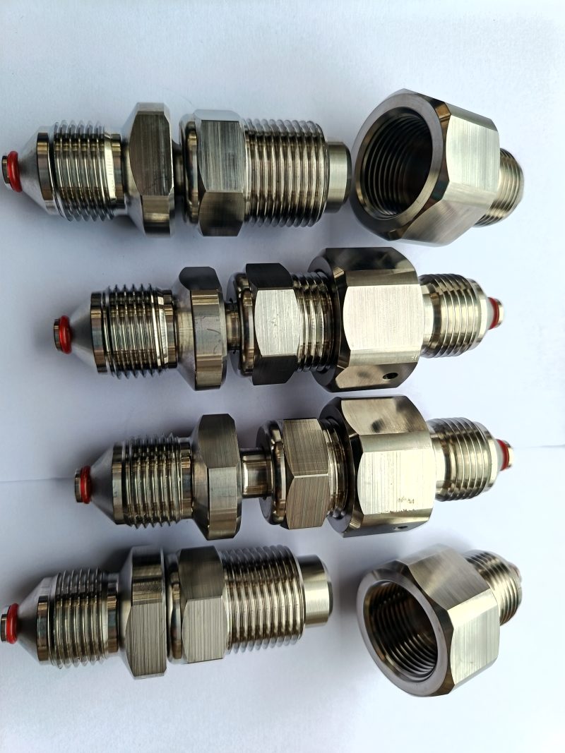 Water Jet Blasting Steel dust dirt cleaning machine parts Male Port Nipple-Male nipple 40K Jetstream 53735