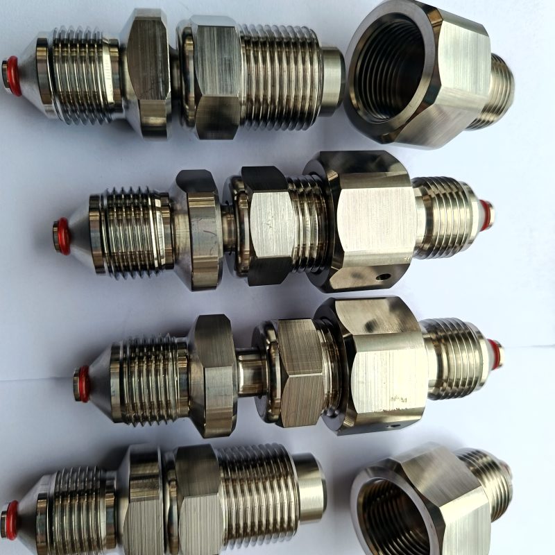Water Jet Blasting Steel dust dirt cleaning machine parts Male Port Nipple-Male nipple 40K Jetstream 53735