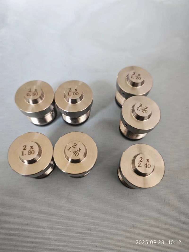 UHP 1000Bar Hydro-Jetting Steel Plate Surface treatment and Cleaning Rotary Nozzles for Monro MVT nozzles F1 driving Tube