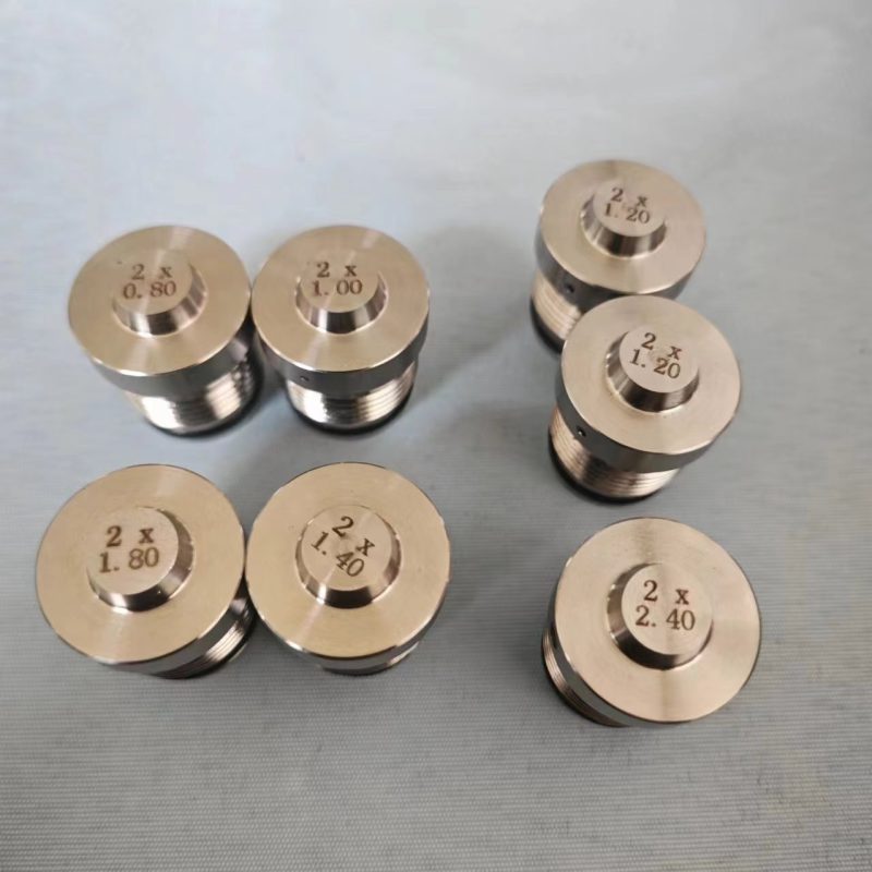 UHP 1000Bar Hydro-Jetting Steel Plate Surface treatment and Cleaning Rotary Nozzles for Monro MVT nozzles F1 driving Tube
