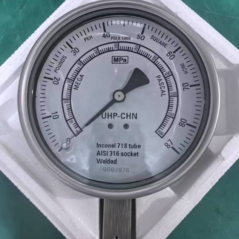 87K UHP Water-Jet Cutting Ultra-high Pressure Hydro-blasting Measuring Gauge Instruments