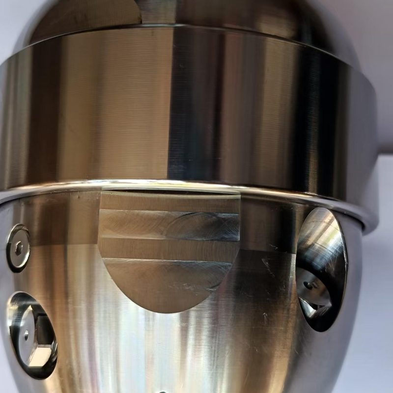 22kpsi 1500Bar UHP Pressure Water Jet cleaning Hydro-Jetting 6" Rhino Pipeline Cleaning Nozzle