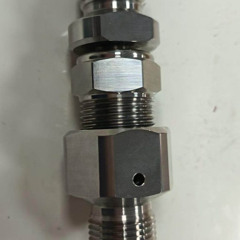 2800Bar Water Jet Blasting Steel dust dirt Surface Preparation For Jetstream parts Male Port Nipple