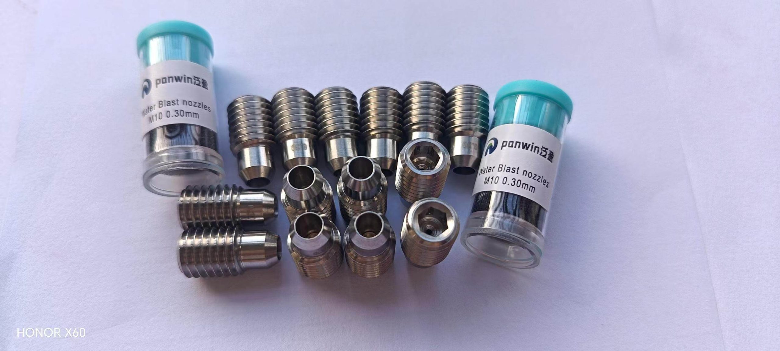 40K-2800Bar UHP Hydro-Jetting Waterblaster Sapphire Nozzls M10-0.30 - Imagen 5