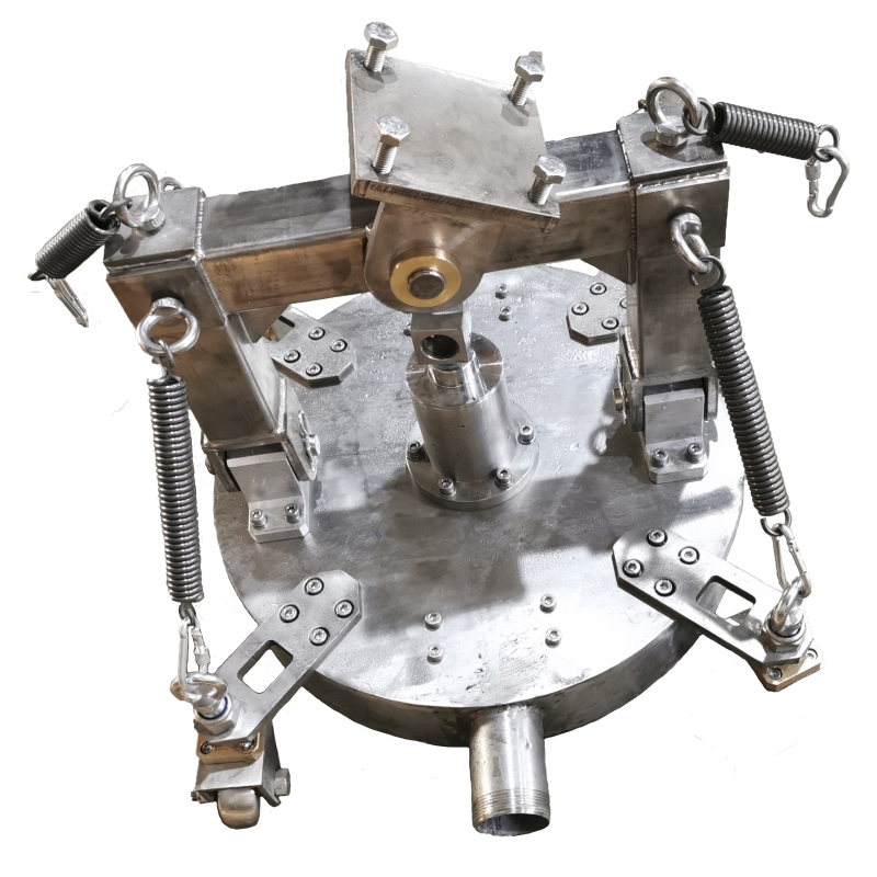 UHP 2800Bar Hydro-Jetting Ship Hull Marine Coating Surface Perpetration Water-Blaster Clearance Disc